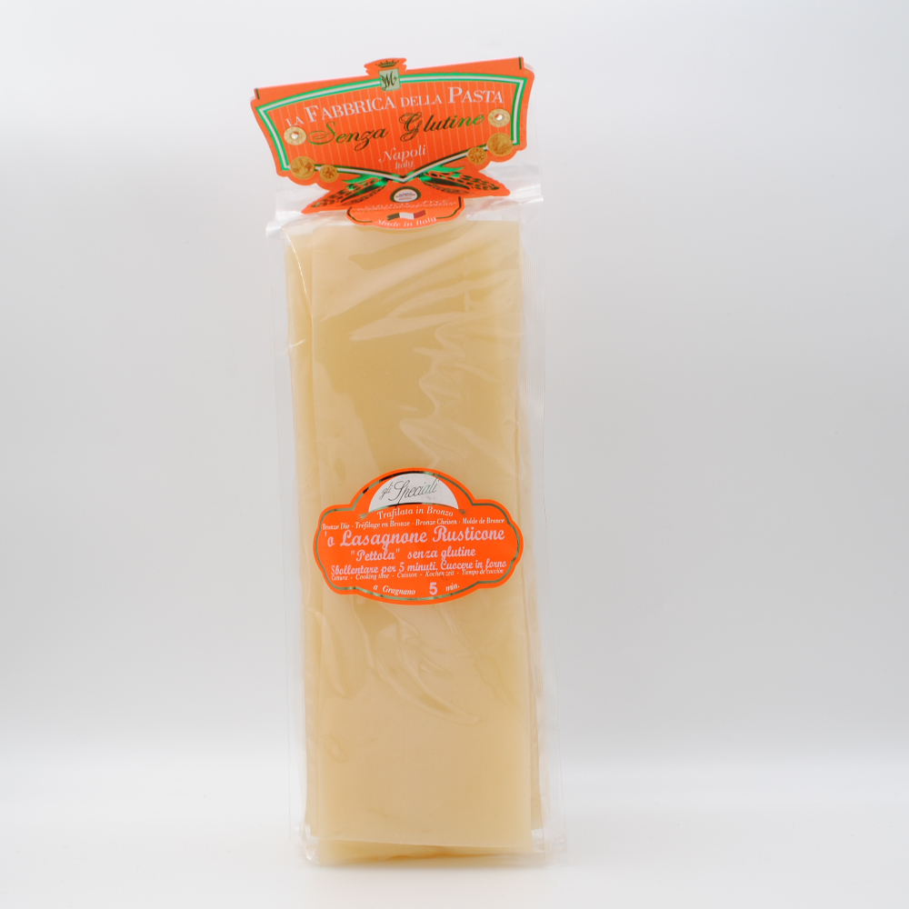 Die Lasagne Rusticone “Pettola” glutenfrei